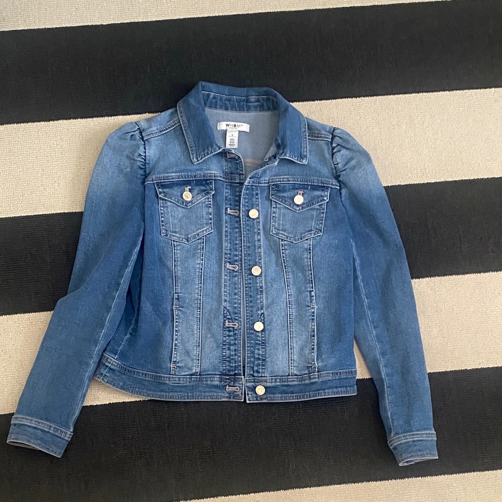 White House Black Market Classic Blue Jacket